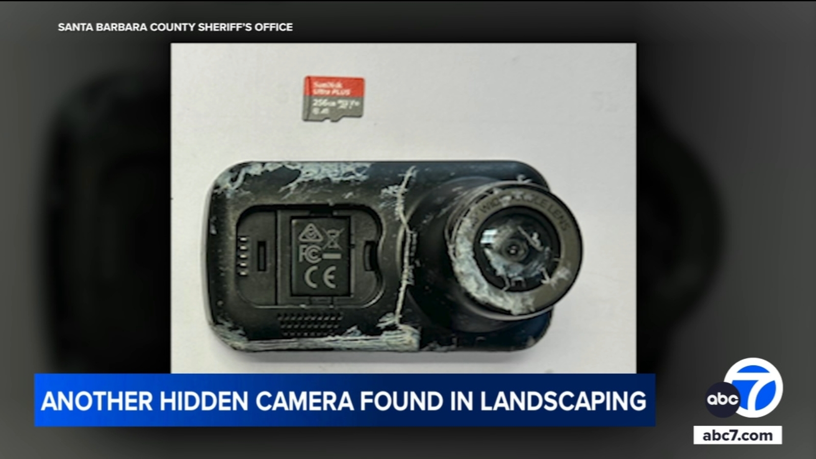 Hidden camera found planted outside Santa Barbara home, prompting concern from authorities [Video]