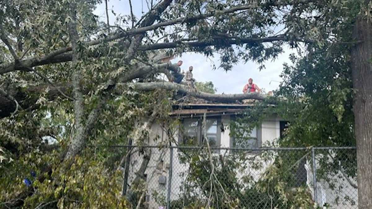 Helene cleanup moving slow at apartment complex [Video]