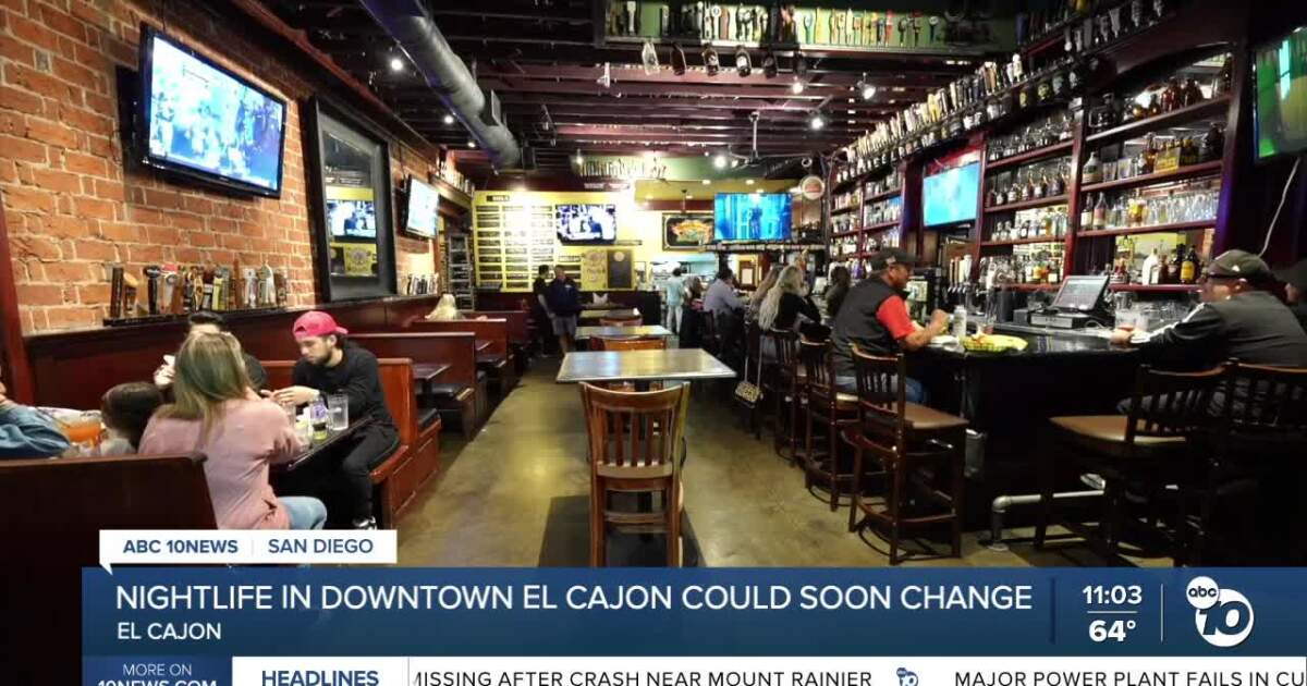 Nightlife in Downtown El Cajon could soon change [Video]