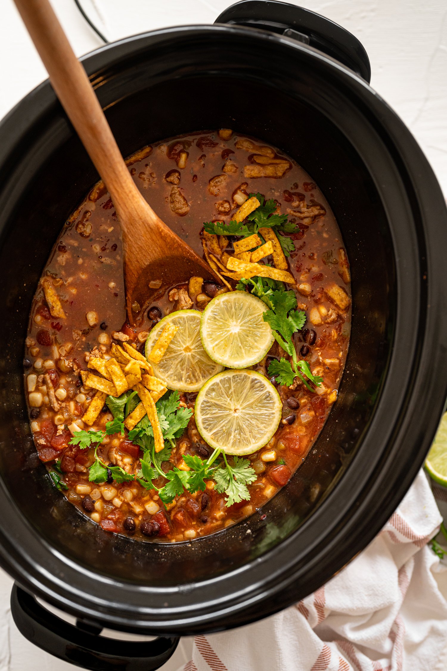 Crock Pot Taco Soup Recipe [Video]