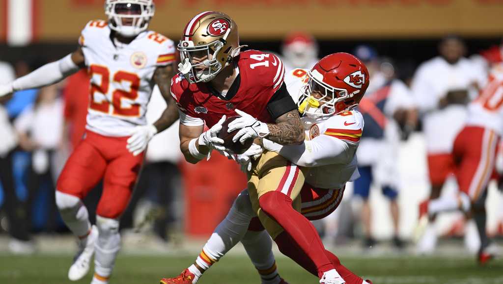 49ers Ricky Pearsall catches first career pass [Video]