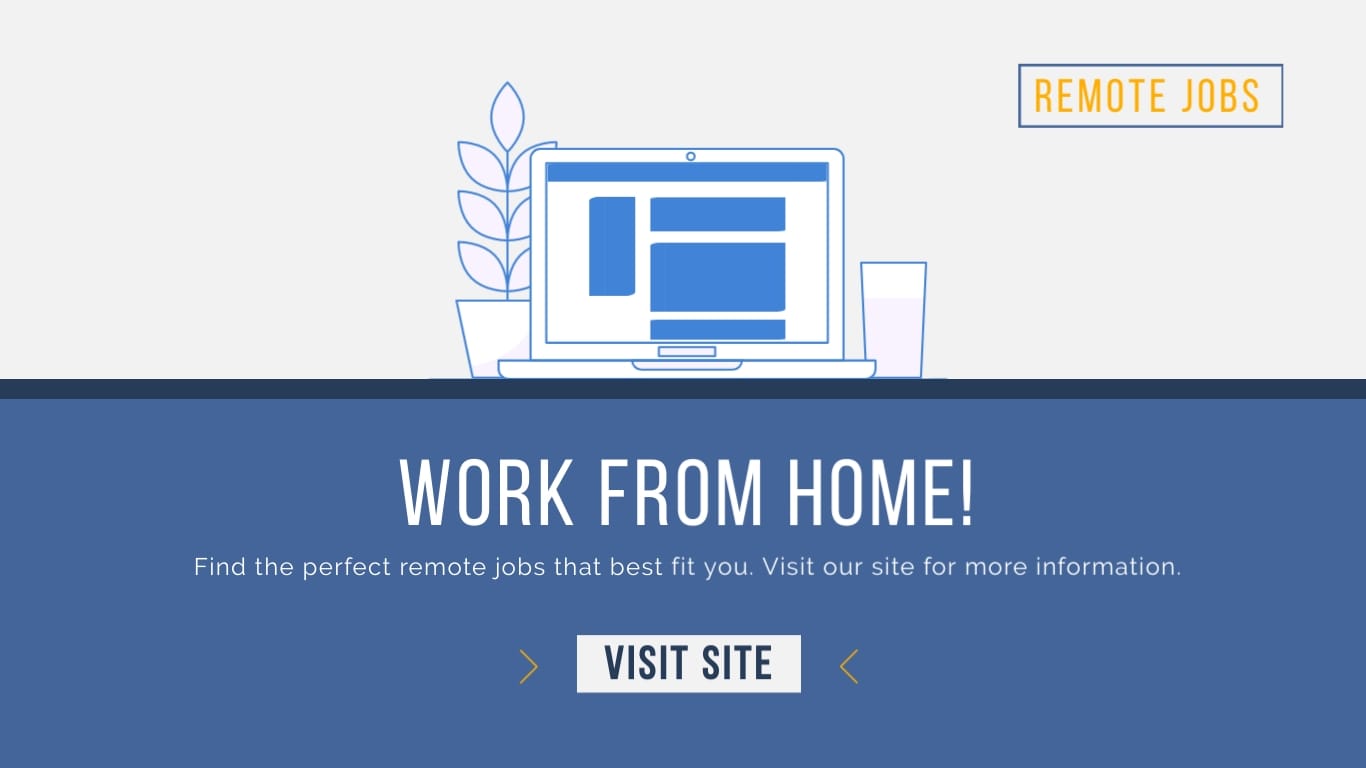 Remote Jobs – Twitter Ad Template [Video]