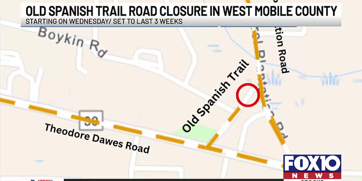 Old Spanish Trail Road closure starts Wednesday [Video]