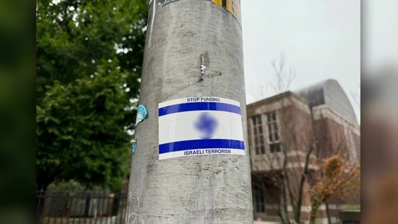 Antisemitic stickers placed on light poles, street signs in Brookline - Boston News, Weather, Sports [Video]