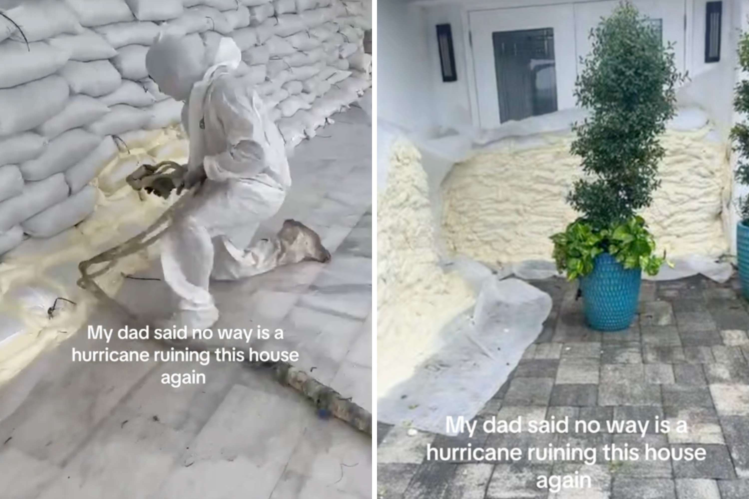 ‘No Way’ Dad Was Letting Another Hurricane Ruin House, His Method Works [Video]