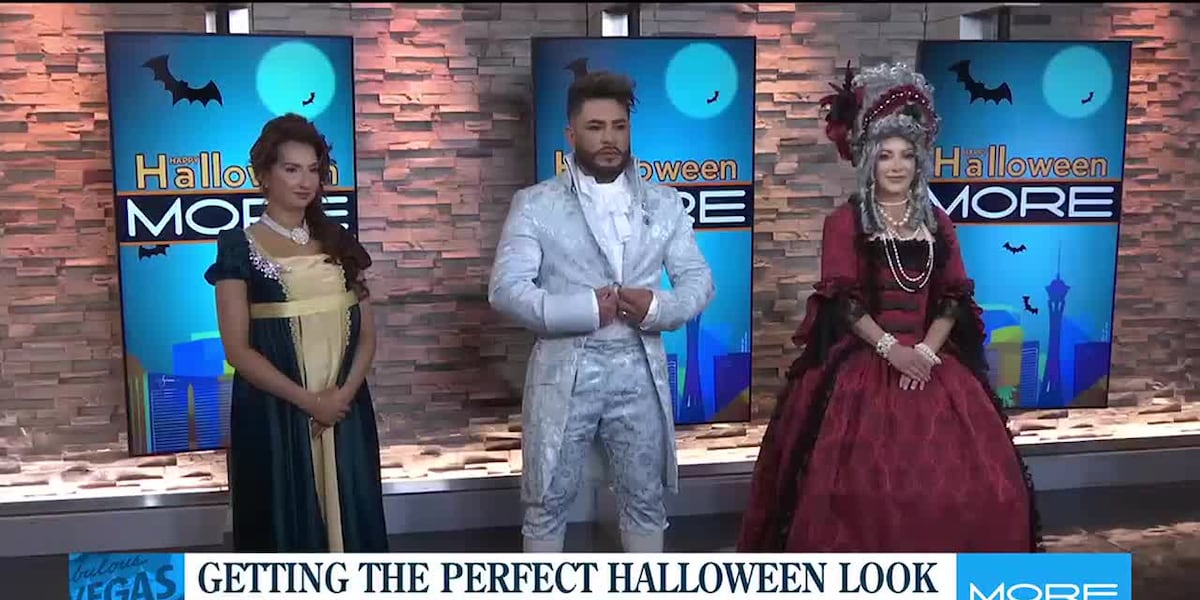 Getting the perfect Halloween look. [Video]