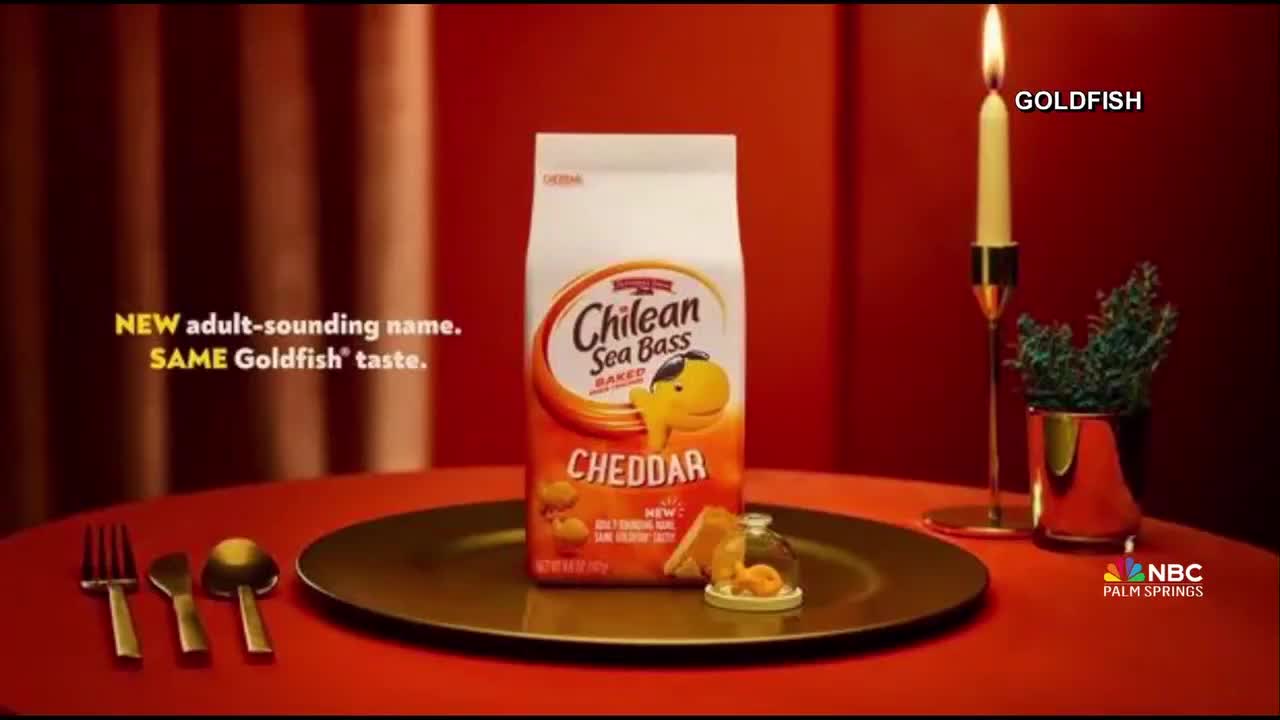 Goldfish Crackers Rebrands as Chilean Sea Bass for Limited Time to Target Adults [Video]