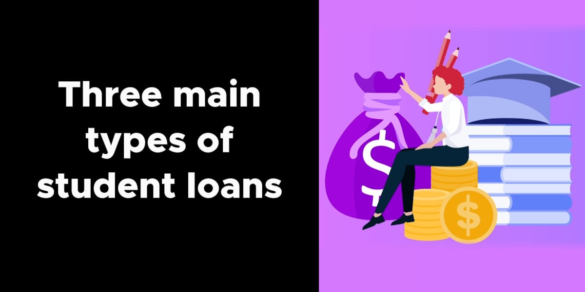 Expert advice on the three main types of student loans [Video]