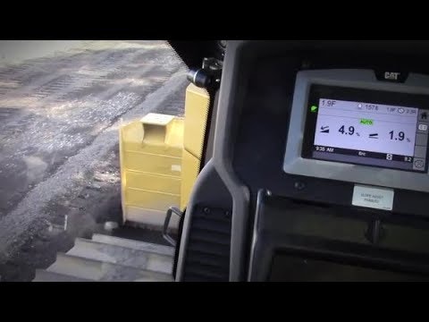 [VIDEO] One Step to Adjust Cat Grade with Slope Assist to Blade Wear