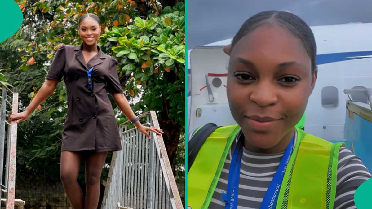 Beautiful Air Peace Hostess Marks Her Company’s 10 Years Anniversary with Lovely Video