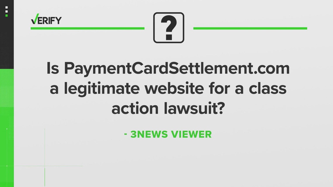 PaymentCardSettlement.com is legitimate class action website [Video]