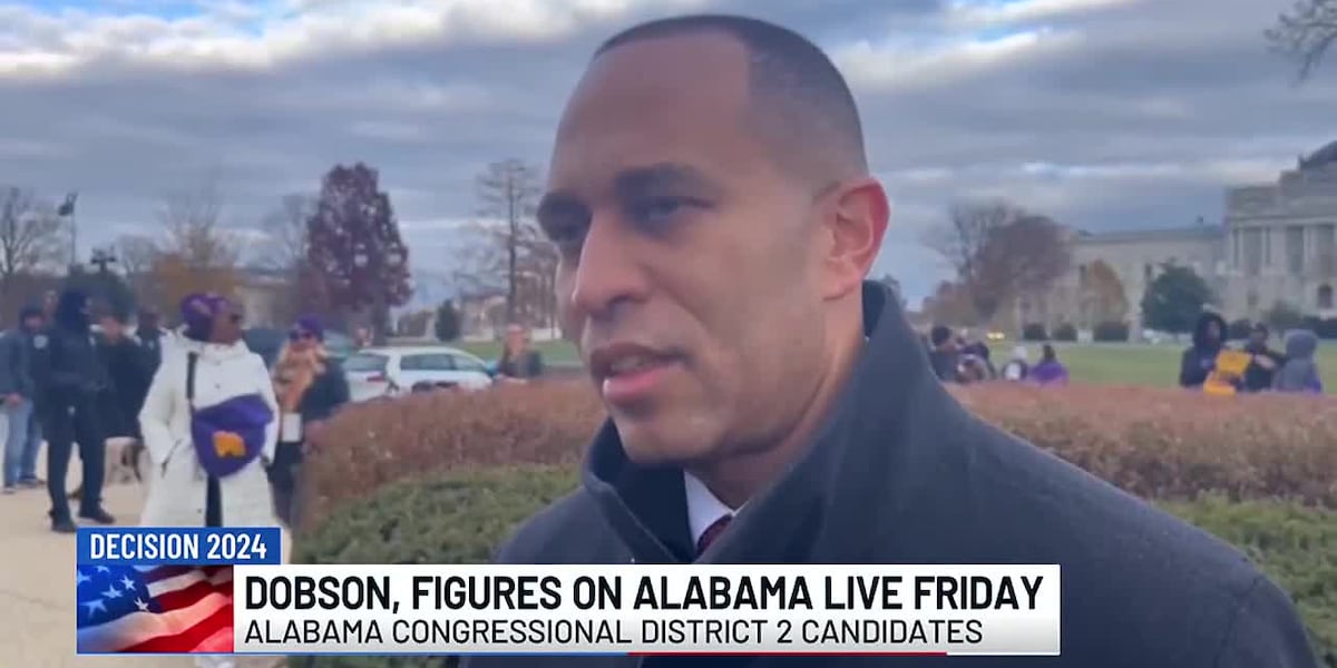 U.S. House Minority Leader Hakeem Jeffries to visit in Montgomery [Video]