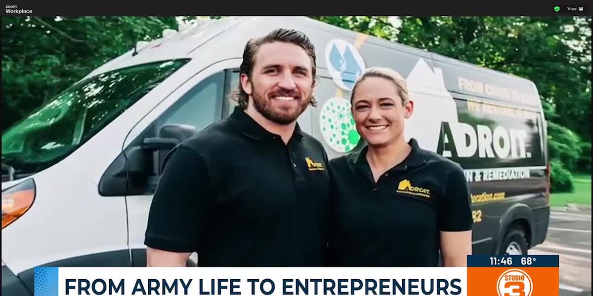 From Army life to entrepreneurs [Video]