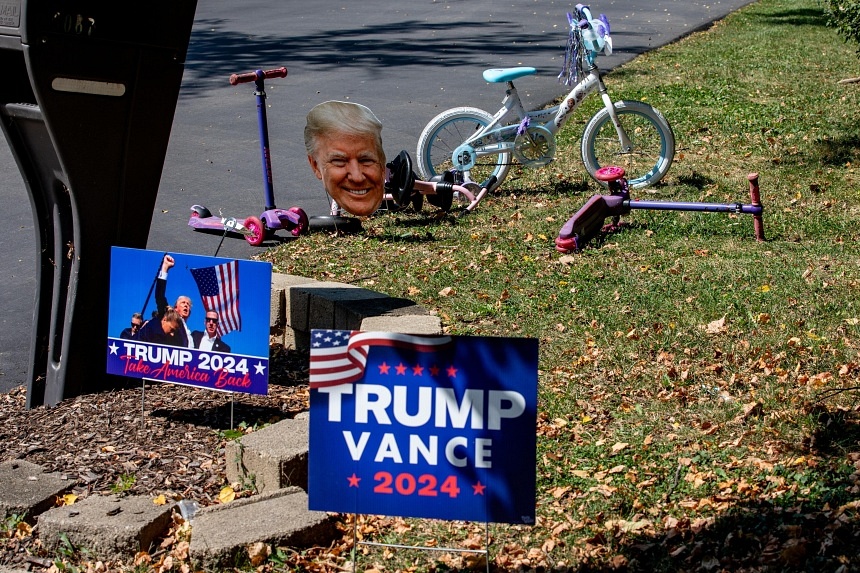 Lawn sign wars: US election drains neighbourhood spirit [Video]