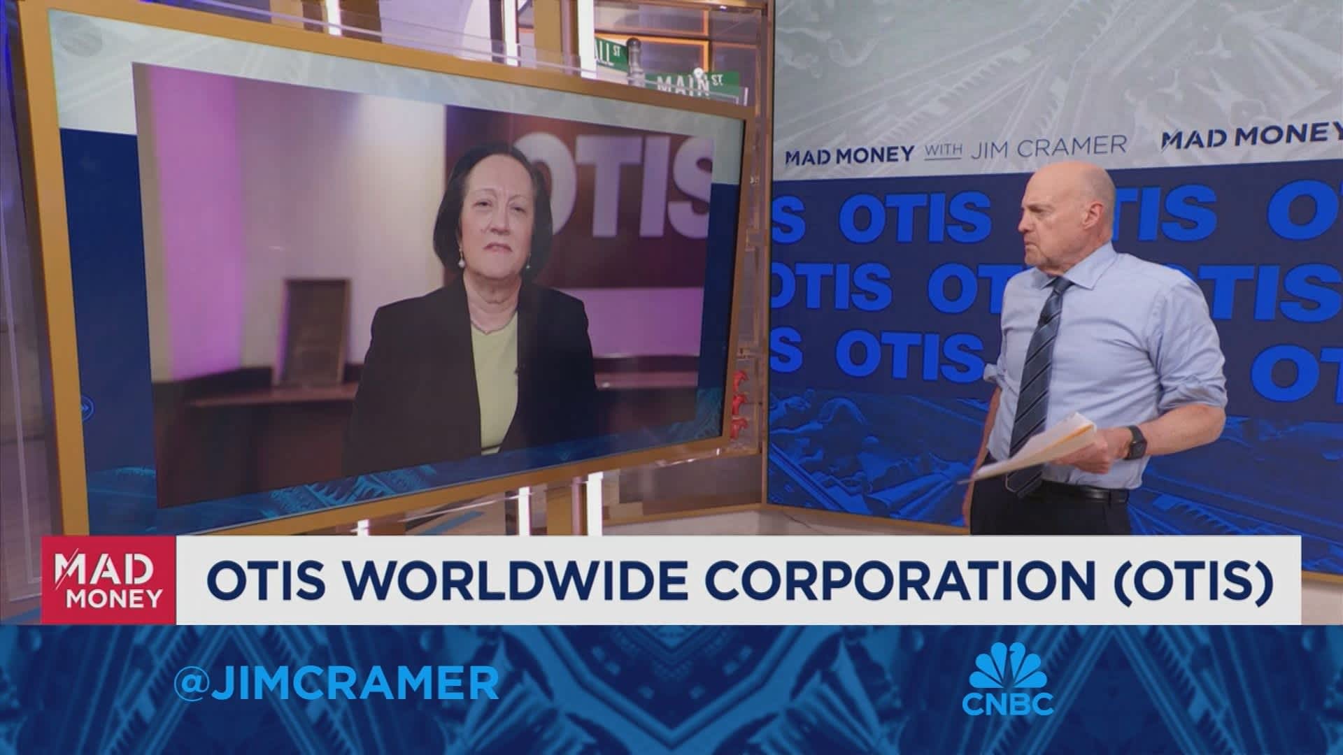 Otis CEO Judy Marks goes one-on-one with Jim Cramer [Video]