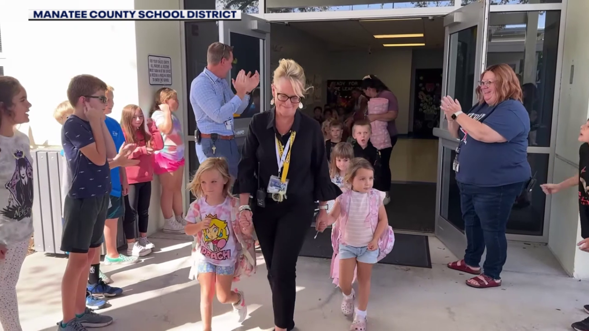 Students return to Anna Maria Elementary School after Hurricanes Helene, Milton [Video]