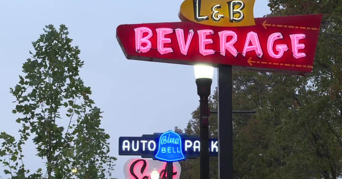 Historic neon signs from Boise businesses of the past now light up Grove Street [Video]