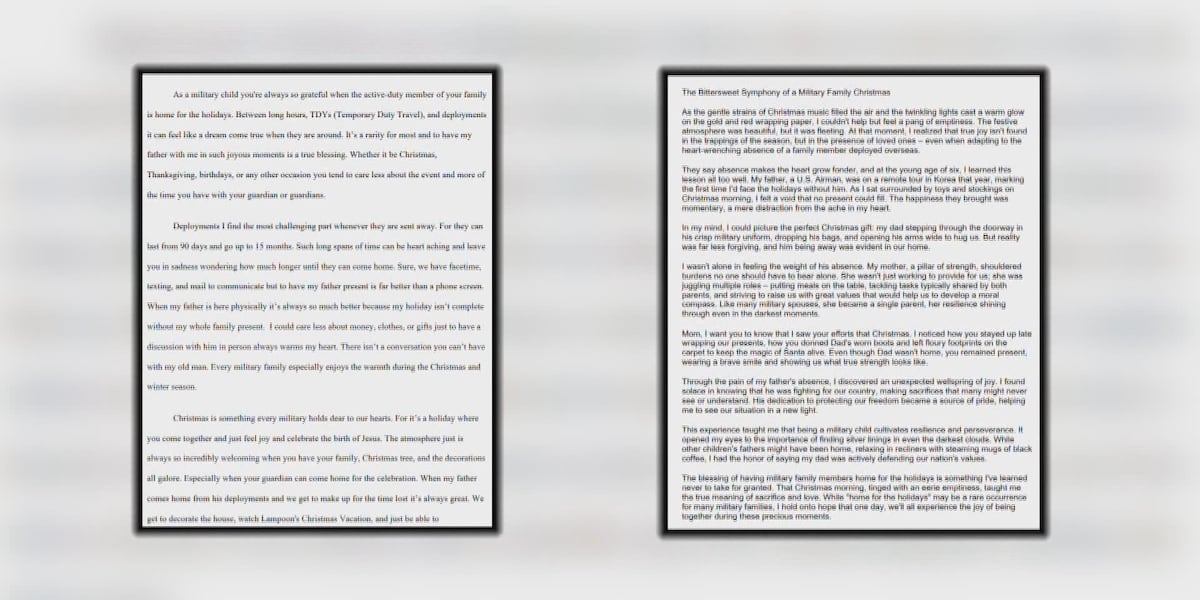 Two Burkburnett ISD student essays to be published [Video]