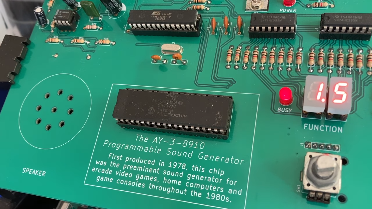 Hear A Vintage Sound Chip Mimic The Real World [Video]