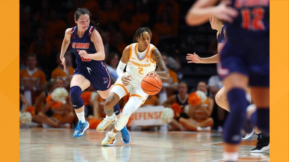 Lady Vols stay undefeated in their first week, beating UT Martin by 40 points, 90-50 [Video]