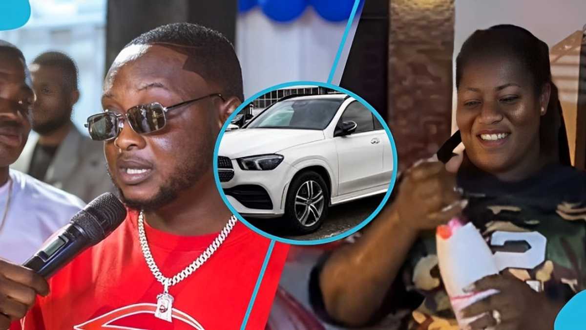 Young Ghanaian CEO Surprises Wife With Luxurious Benz GLE for Giving Him a Child [Video]