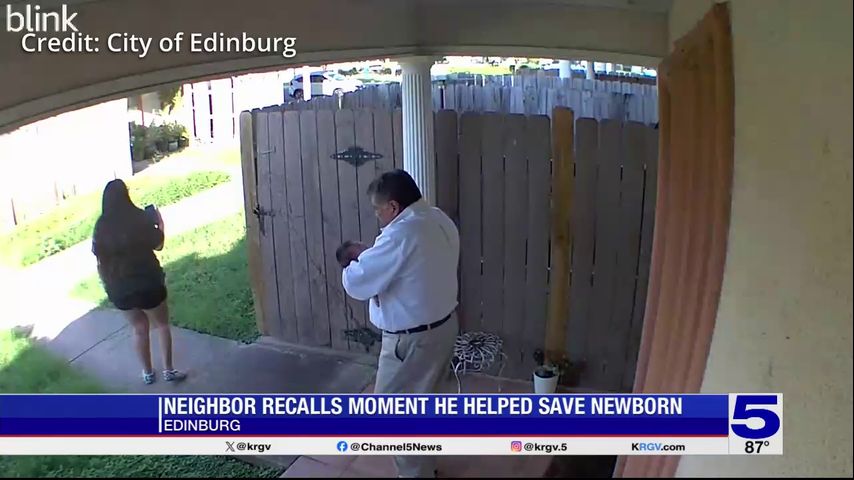 Edinburg man recalls the moment he helped save a newborn baby [Video]