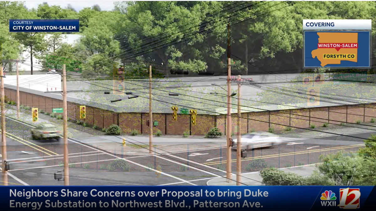 Winston-Salem residents worry of proposed Duke Energy substation [Video]