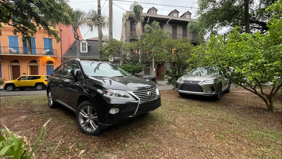 City allows neutral ground parking, as heavy rain, street flooding is anticipated [Video]