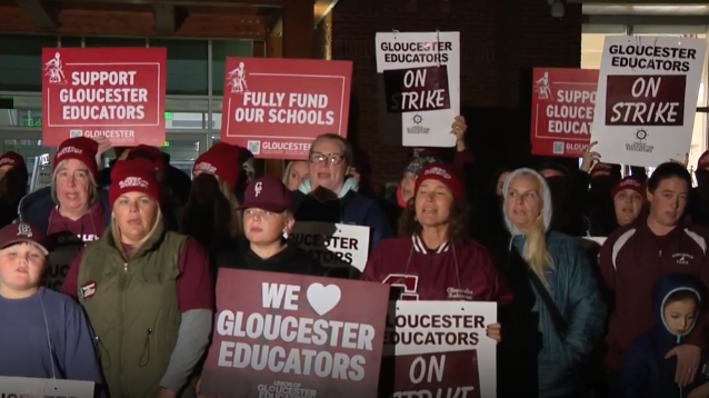 North Shore teachers strike with no deal reached [Video]