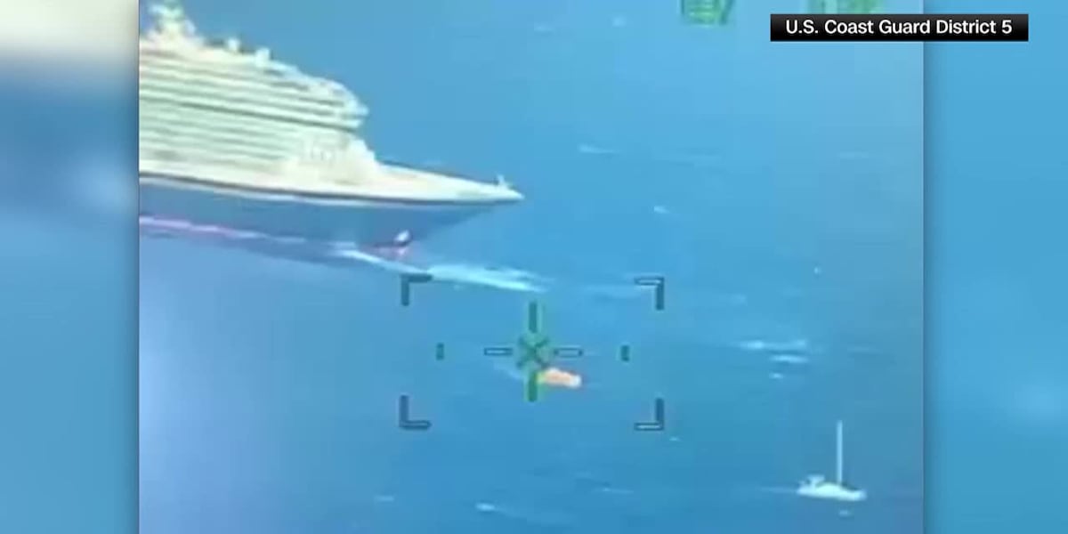 Disney cruise ship helps rescue stranded boaters [Video]