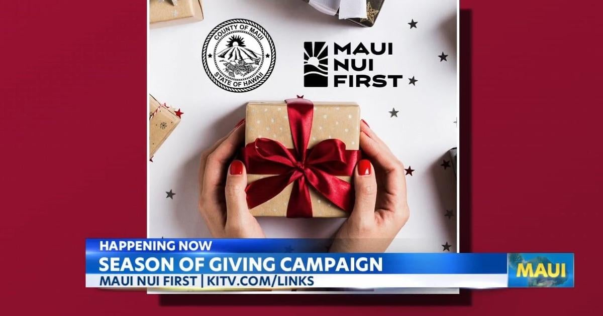 Maui launches “Maui Nui First” holiday campaign to support local businesses | Video