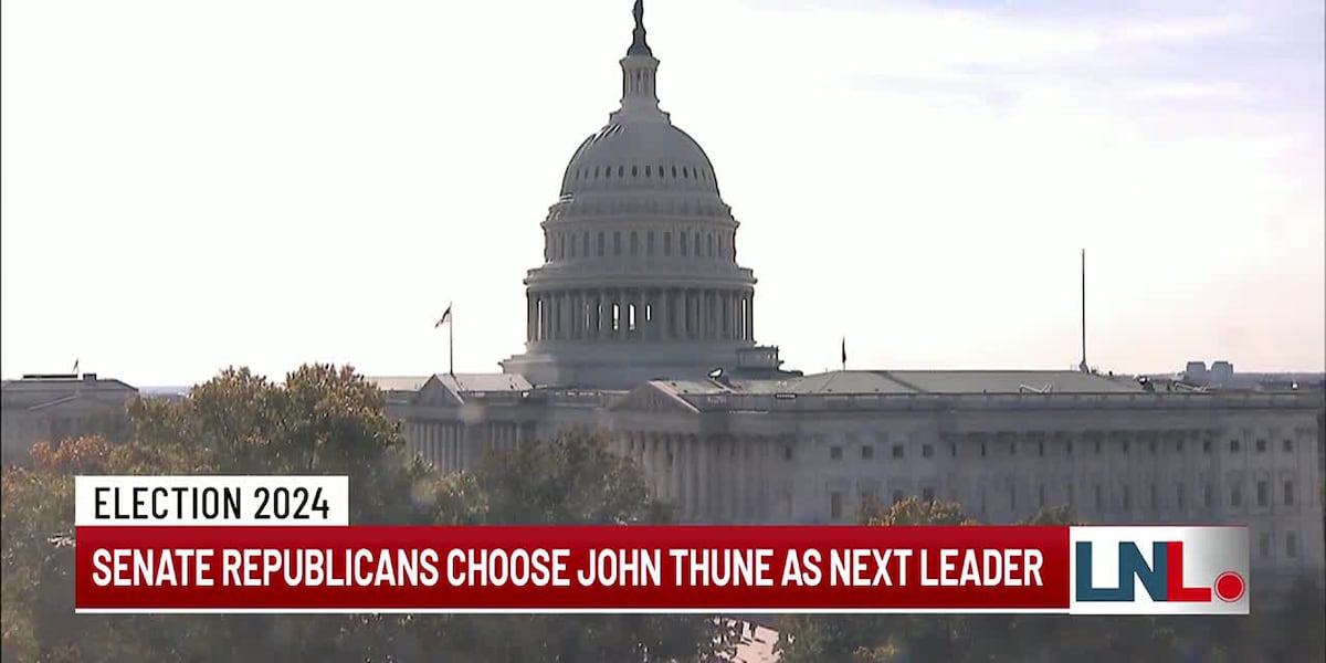 Senate Republicans elect Sen. John Thune as their next leader [Video]