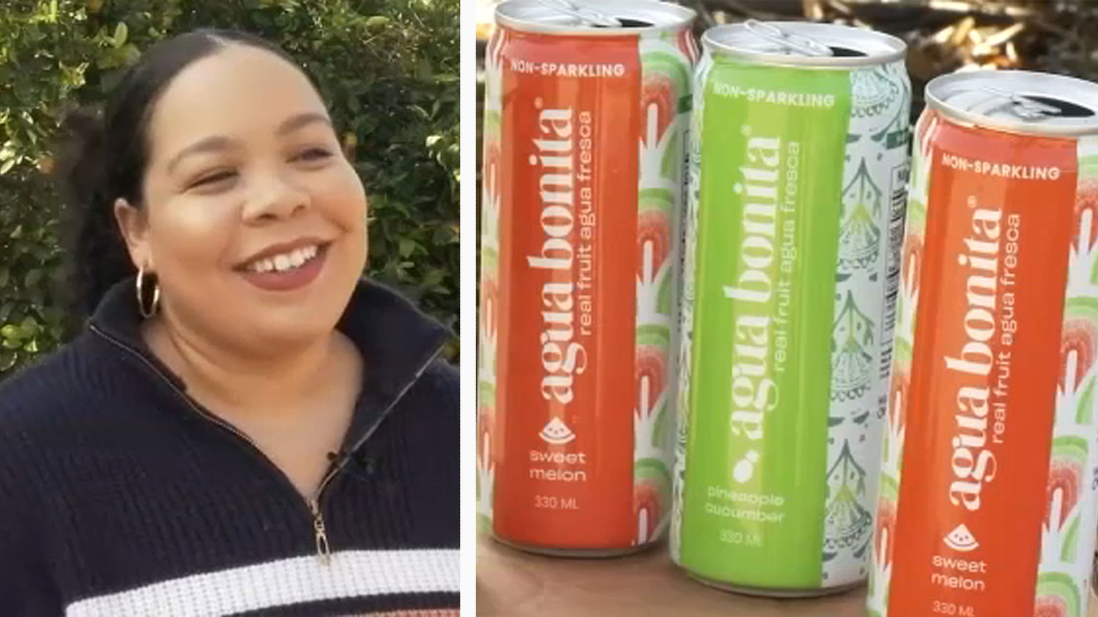 Agua Bonita: Local Latina entrepreneur putting traditional flavors into a can [Video]