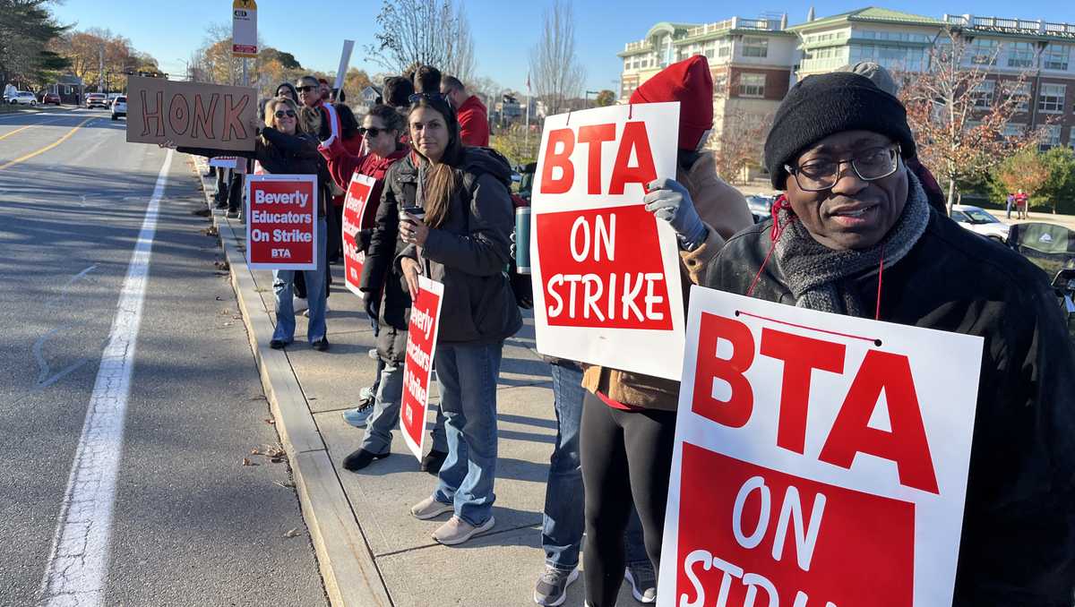 Classes canceled, teachers fined, as North Shore teacher strikes go on [Video]