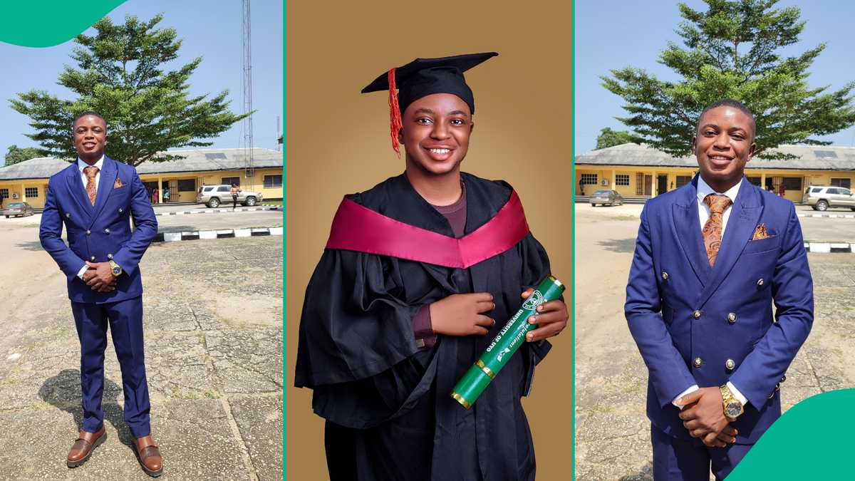 After Disappointing C Grade, UNIUYO Graduate Completes Degree with First Class, Wins Multiple Awards [Video]