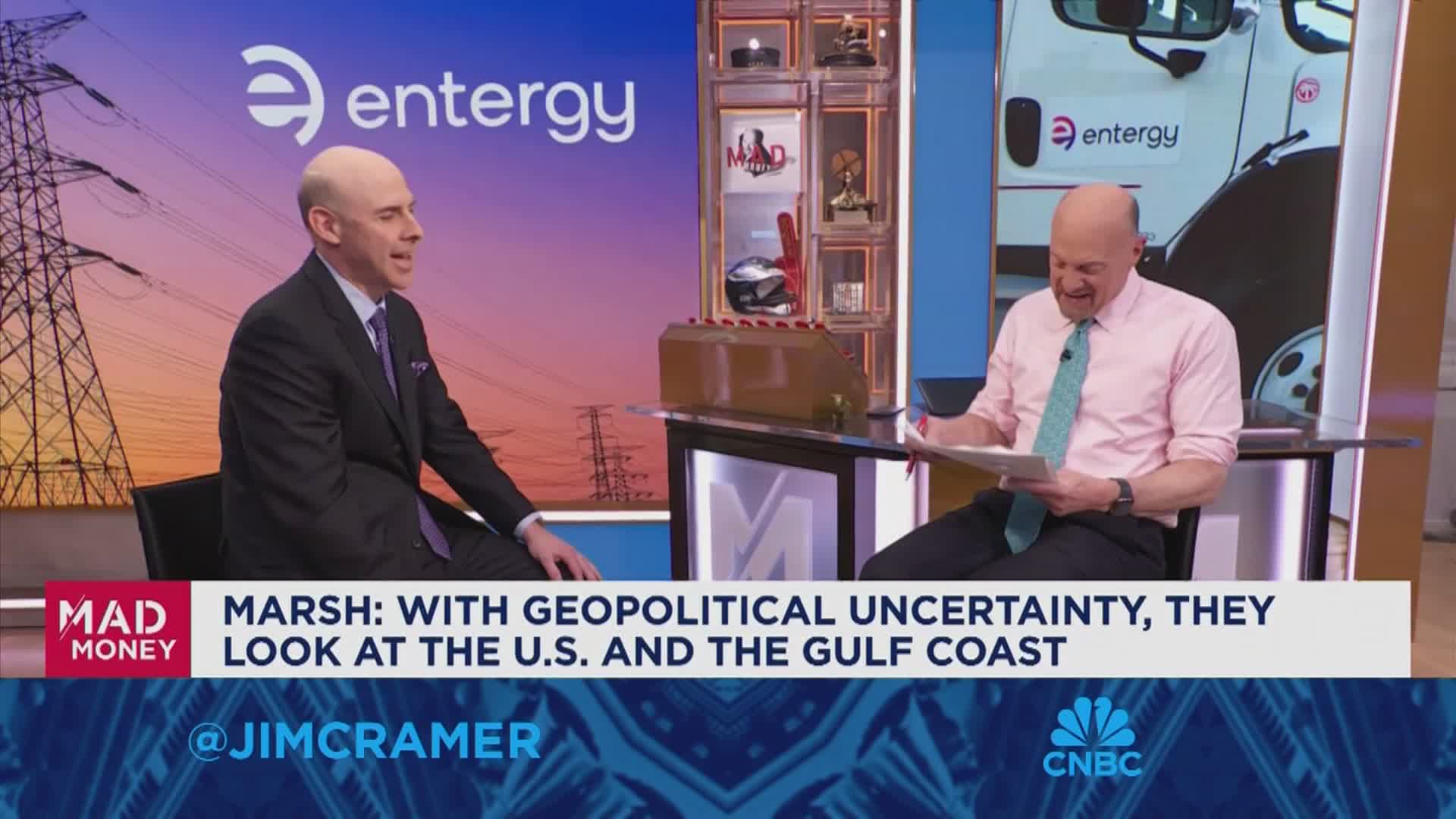 Entergy Corporation CEO Drew Marsh goes one-on-one with Jim Cramer [Video]