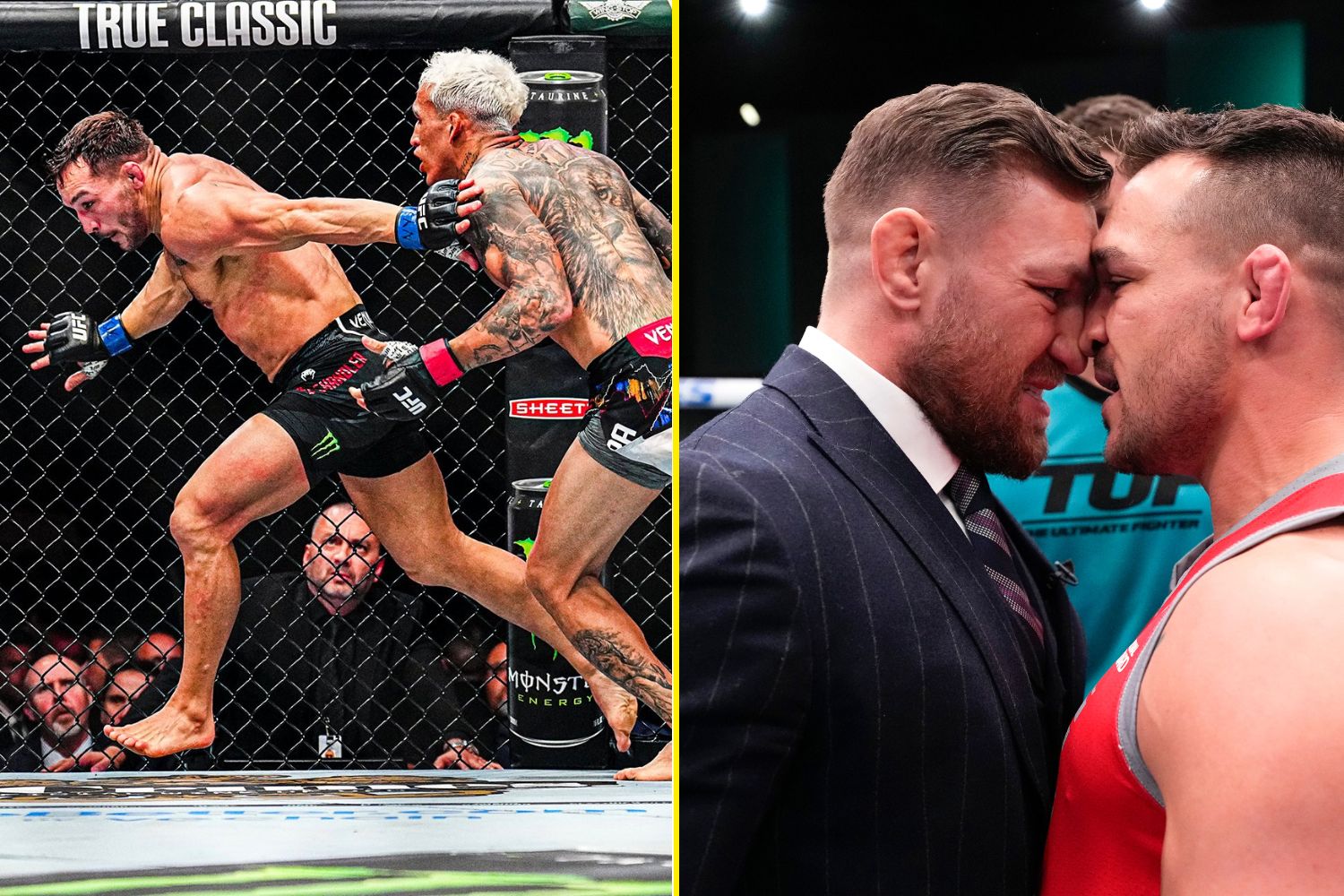 Michael Chandler calls out Conor McGregor after sharing one of the greatest rounds in UFC history with Charles Oliveira [Video]