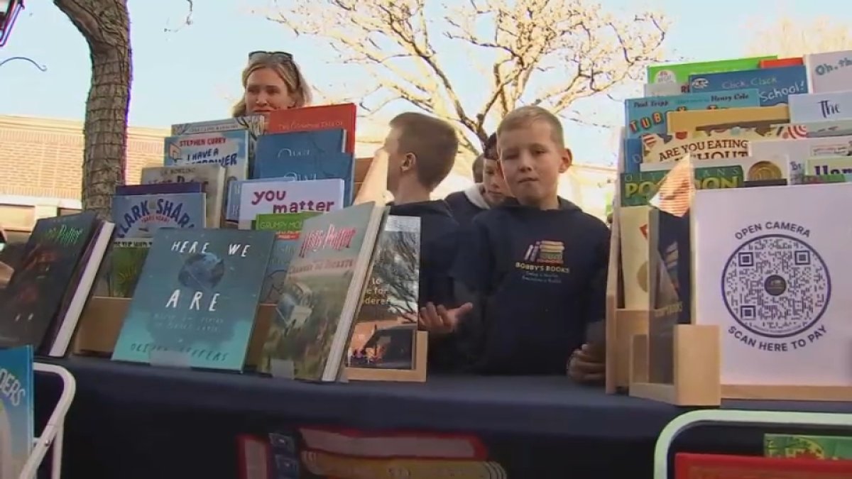 Winchester MA Bobbys Books raising money for Little Wanderers  NECN [Video]