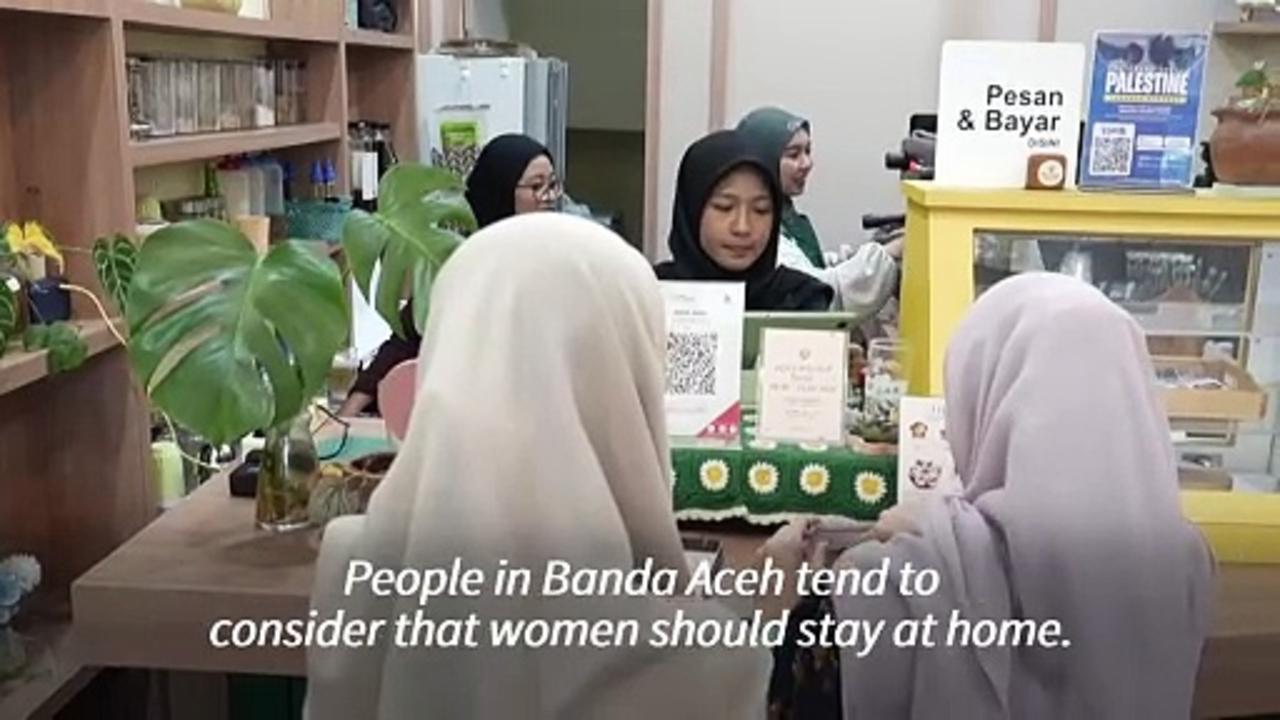 Woman-owned cafe in Indonesia’s conservative [Video]