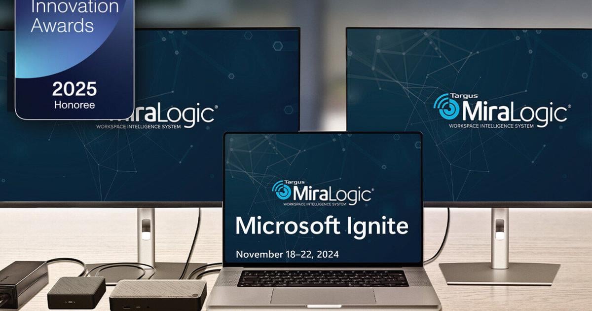 Targus to Showcase its Latest Enterprise Docking Solutions, Miralogic Workspace Intelligence System and Designed for Surface-Certified Cases for Microsoft’s Global Business Community at Microsoft Ignite | PR Newswire [Video]