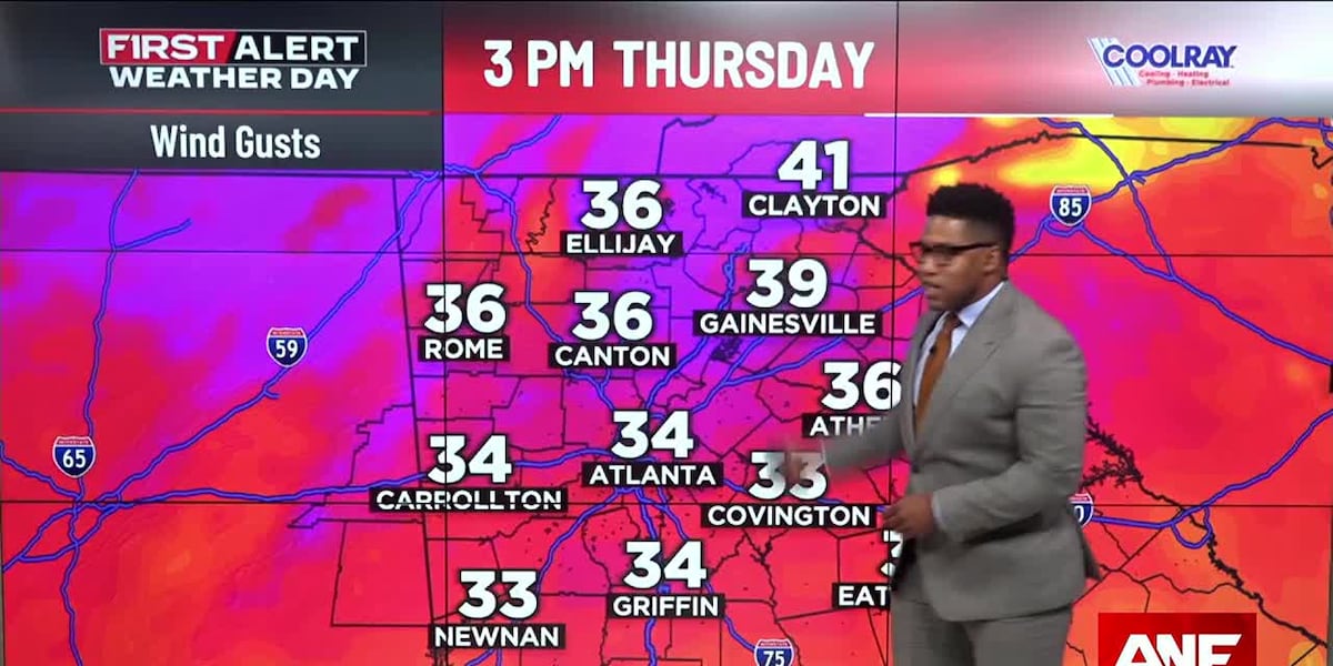 FIRST ALERT WEATHER DAY: Rain continues through tonight; major cold blast on the way [Video]