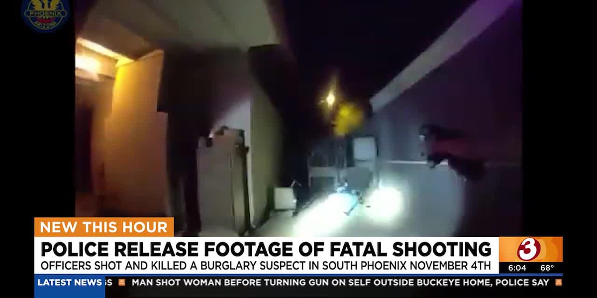 GRAPHIC: Police release intense footage of fatal shooting in Phoenix [Video]