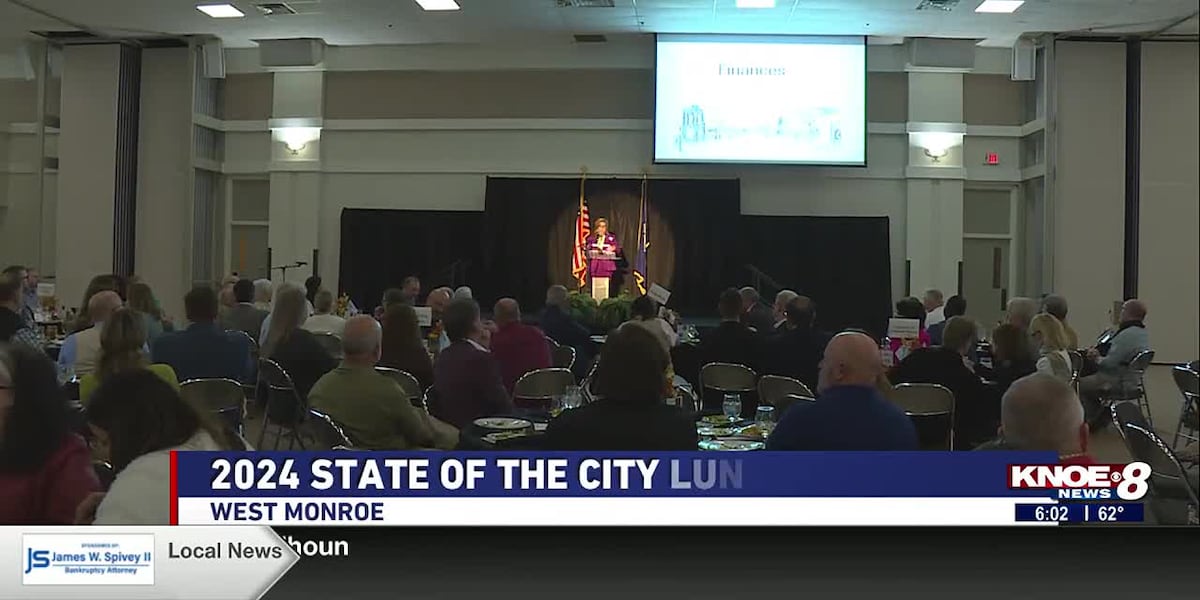 West Monroe Mayor highlights improvements at State of the City Luncheon [Video]