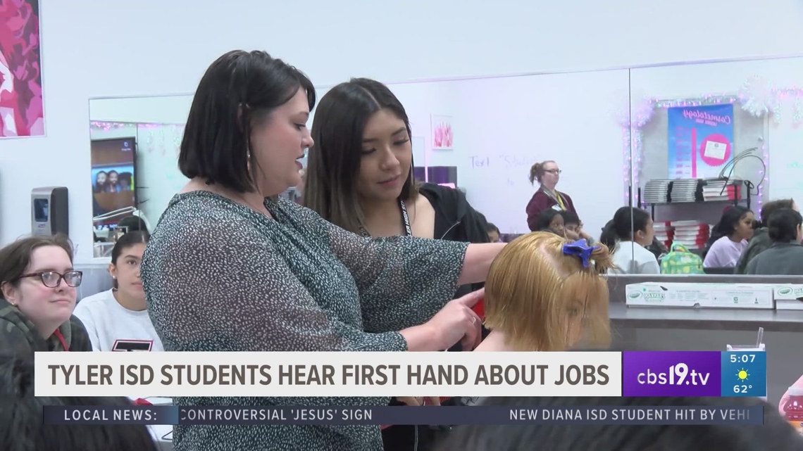 Tyler ISD students hear from professionals about careers [Video]