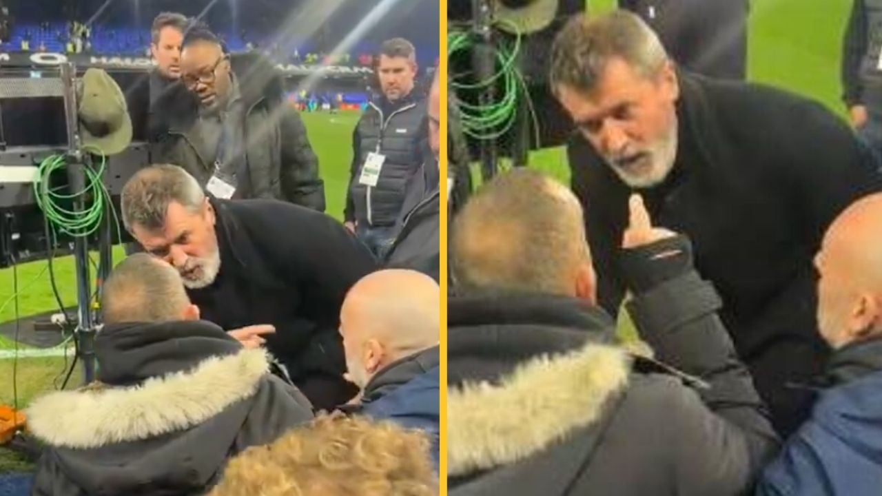 Roy Keane confronts abusive Ipswich fan after Man United draw [Video]