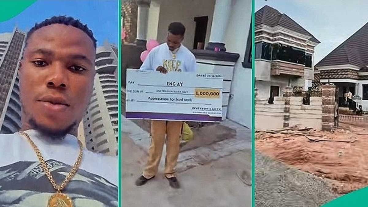 Satisfied House Owner Gifts His Engineer N1 Million for Hard Work in Building Project, Video Trends