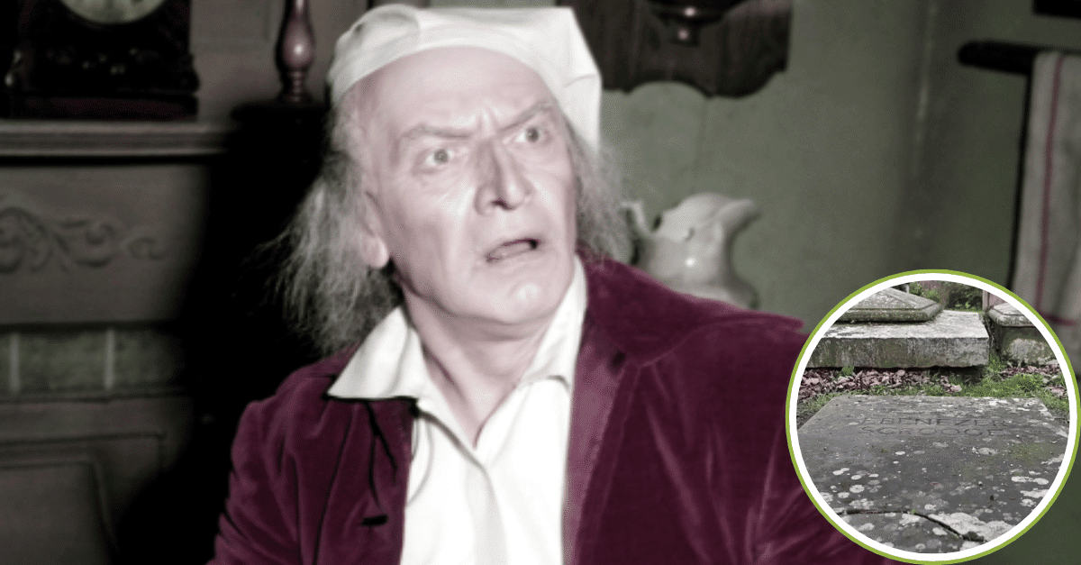 Vandals Smash Fictional Ebenezer Scrooges Gravestone [Video]