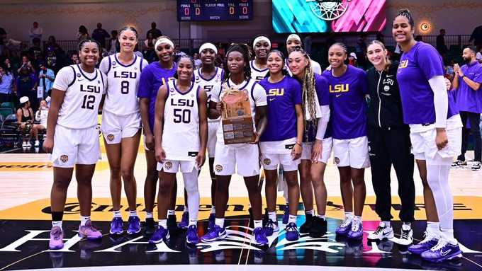 No. 7 LSU Takes Down No. 20 NC State For Pink Flamingo Championship [Video]