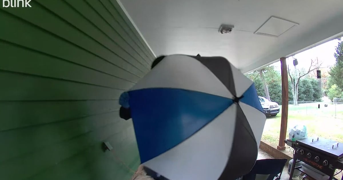 Burglar used umbrella for disguise before home break in  WSOC TV [Video]