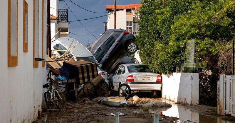 Storm destroys bridges and damages homes in Greek island of Rhodes | U.S. & World [Video]